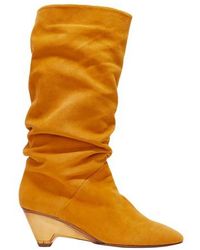 Clergerie Timea Boots - Yellow