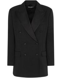 Dolce & Gabbana - Faille Tuxedo Jacket - Lyst