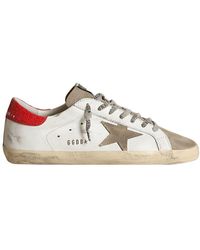 Golden Goose - Super-Star Classic With List Sneakers - Lyst
