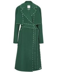 sportmax green coat