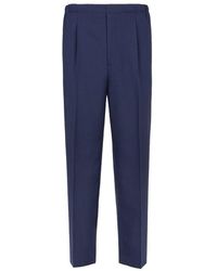 Fendi - Trousers With Elasticated Waist - Lyst