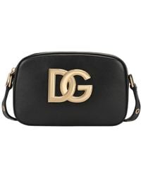 Dolce & Gabbana - Calfskin Crossbody 3.5 Bag - Lyst