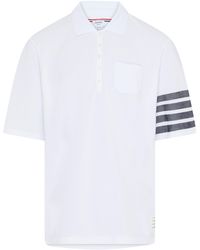 Thom Browne - Pikee-Polo im Wellendesign - Lyst