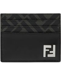 Fendi - Porte-cartes FF Squared - Lyst