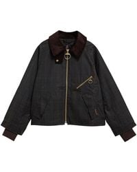 Barbour - Arlene Checked Waxed Jacket - Lyst