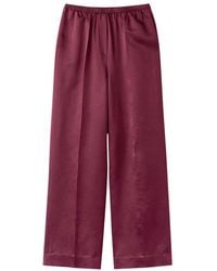 Soft Goat - Wool And Silk Pants - Lyst