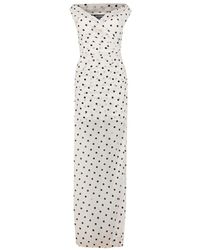Jacquemus - Rita Midi-Kleid Mit Polka-Dots - Lyst