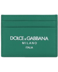 Dolce & Gabbana - Calfskin Card Holder - Lyst