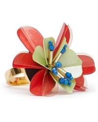 La DoubleJ Blossom Ring - Multicolor