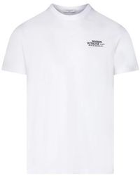 Maison Kitsuné Maison kitsuné andere materialien t-shirt in Weiß für Herren Herren Bekleidung T-Shirts Kurzarm T-Shirts 