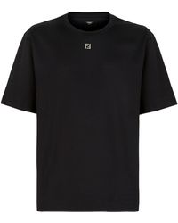 Fendi - T-Shirt in Oversize Fit - Lyst