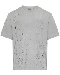Amiri - Ma Shotgun Embroidered T-Shirt - Lyst
