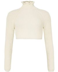 Max Mara - Pull Crop À Col Roulé - Lyst