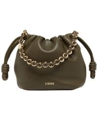 Loewe - Leather Flamenco Purse - Lyst