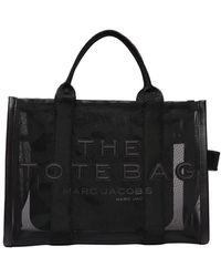 Marc Jacobs - The Mesh Medium Blackout Tote Bag - Lyst