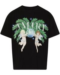 Amiri - Airbrush Cherub T-shirt - Lyst