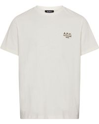 A.P.C. - New Raymond T-shirt - Lyst