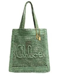 Chloé - Summer Banana Crochet Tote Bag - Lyst