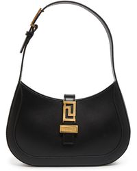 Versace - Kleine Hobo Bag aus Kalbsleder - Lyst