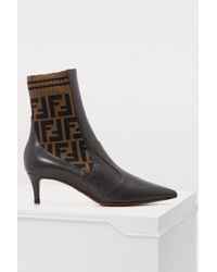 fendi sock heels