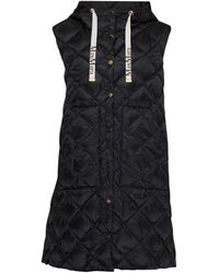 Max Mara - Sisoft Long Quilted Sleveless Jacket - Lyst