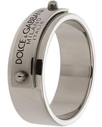 Dolce & Gabbana - Ring With Tag - Lyst
