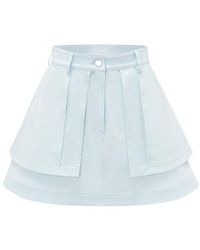 JW Anderson Cargo Mini Skirt - Blue