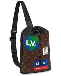 Louis Vuitton Chalk Sling Bag - Brown