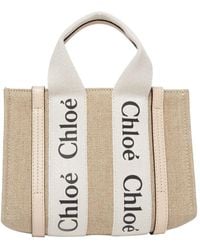 Chloé - Woody Mini Tote Bag - Lyst
