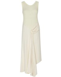 Victoria Beckham - Sleeveless Tie Detail Dress - Lyst