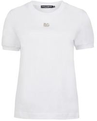 Dolce & Gabbana T-shirts for Women | Christmas Sale up to 70% off | Lyst