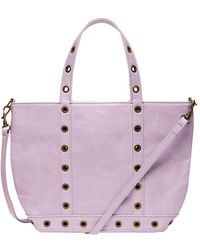 Vanessa Bruno - S Cracked Leather Tote Bag - Lyst