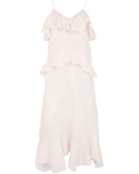 Skall Studio - Benedicte Ruffle Maxi Dress - Lyst