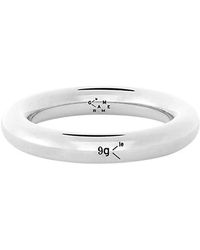 Le Gramme Bangle Ring La 9g Silver 925 Slick Polished - Metallic