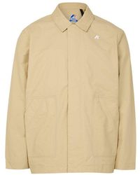 K-Way - Veste En Nylon Et Coton Broen - Lyst