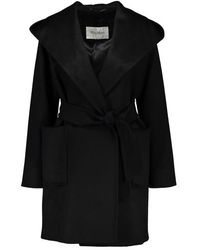 Max Mara Rialto Camelhair Coat - Black