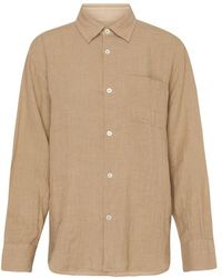 A.P.C. - Sela Long-Sleeved Shirt - Lyst