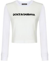 Dolce & Gabbana - Long-sleeved T-shirt - Lyst