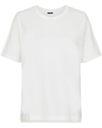 JOSEPH - T-Shirt Mercerised Cotton - Lyst
