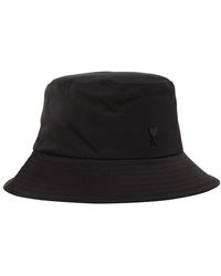 Ami Paris - Ami De Cœur Reversible Bucket Hat - Lyst