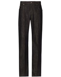 Dolce & Gabbana - Oversize Denim Jeans - Lyst