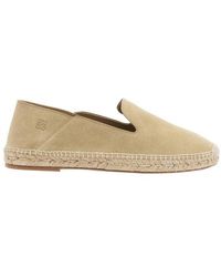 leder espadrilles