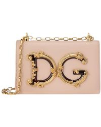 Dolce & Gabbana - Nappa Leather Dg Girls Bag - Lyst