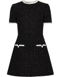 Valentino Garavani - Minikleid aus Tweed - Lyst
