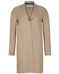 Harris Wharf London - Cocoon Pressed Wool Coat - Lyst
