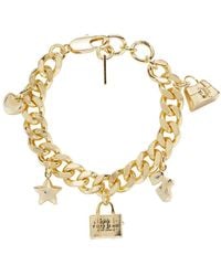 Marc Jacobs - The Mini Icon Charm Bracelet - Lyst