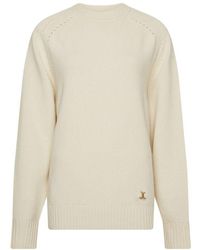 Chloé - Round-neck Sweater - Lyst