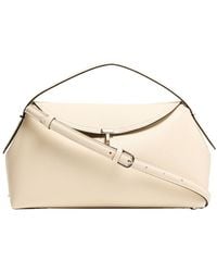 TOTEME - Schultertasche Aus Leder T-Lock - Lyst