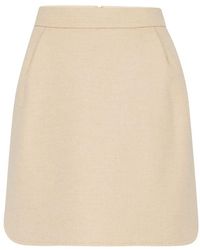 Max Mara - Bobbio Mini Skirt - Lyst