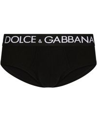 Dolce & Gabbana - Two-pack Cotton Jersey Brando Briefs - Lyst
